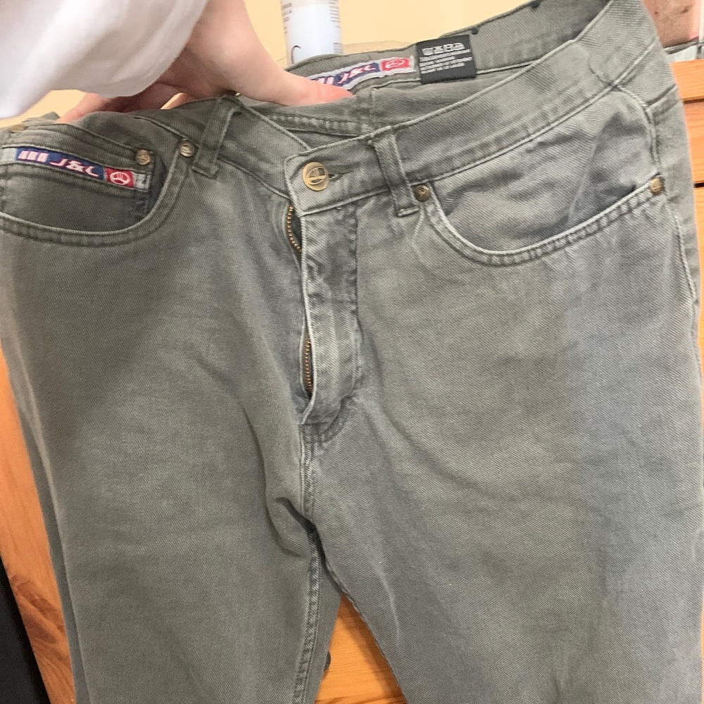 Vintage grey jeans straight legged